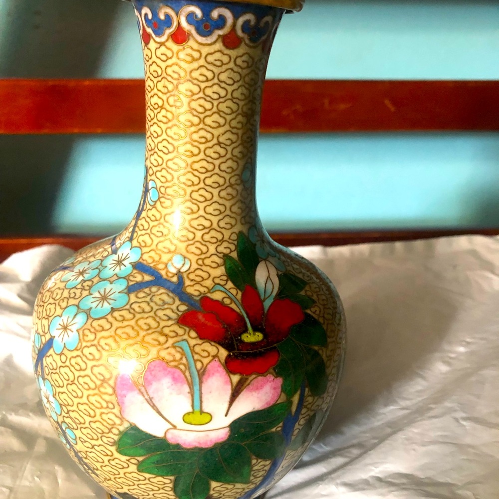 Cloisonné Vase